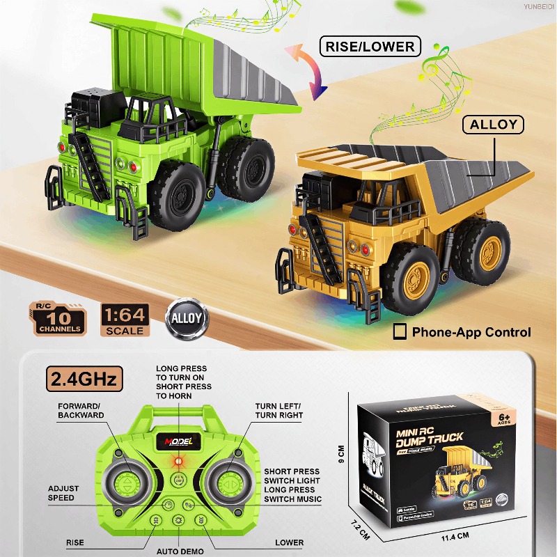 1:64 Remote Control and Alloy  - Drone Battery Alarm ulasan dan harga