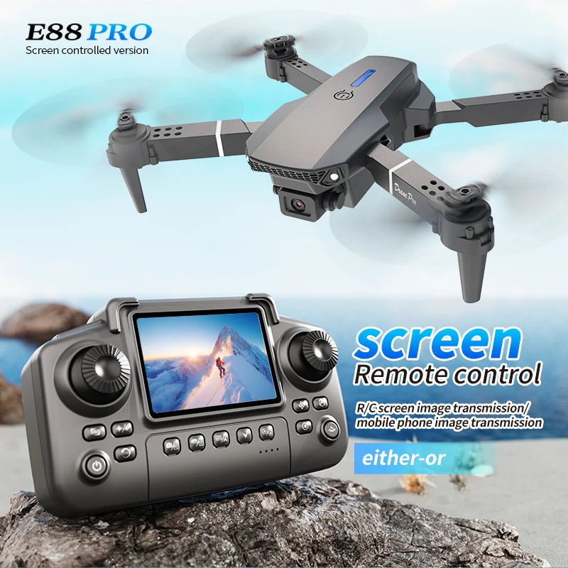 Professional E88 PRO Drone wit - Drone Battery Case ulasan dan harga