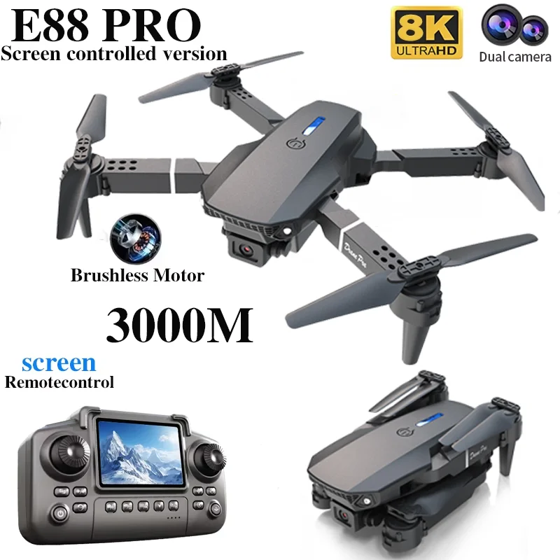 Professional E88 PRO Drone wit - Drone Battery Case ulasan dan harga