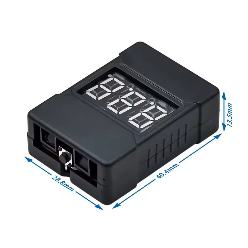Oike 1-8S 2IN1 Lipo Battery Vo - Drone Battery Voltage Checker ulasan dan harga