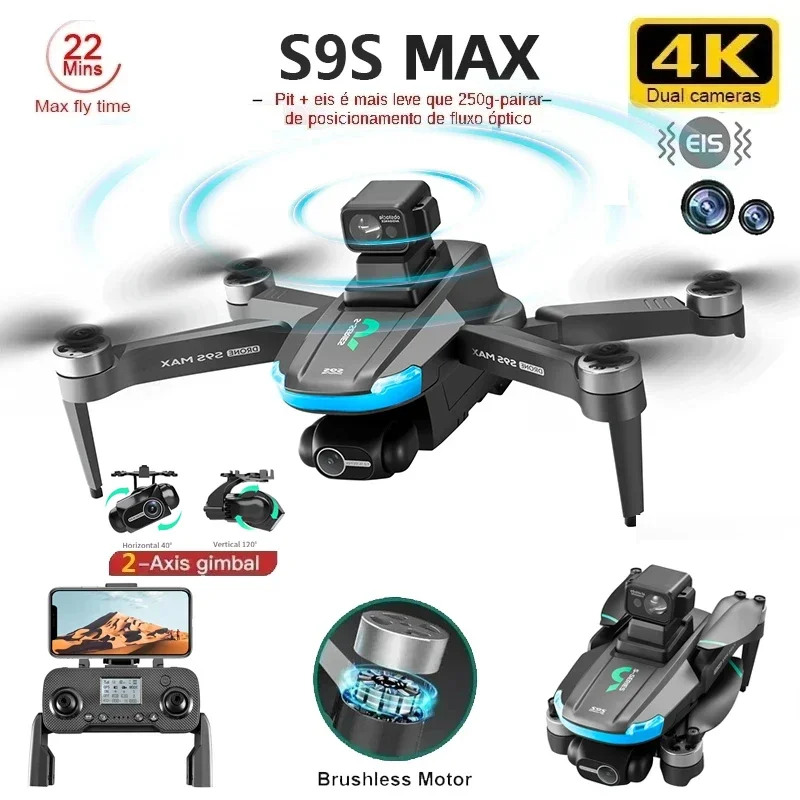 NEW S9S MAX MINI Drone 4K 2-Ax - Drone Battery Case ulasan dan harga