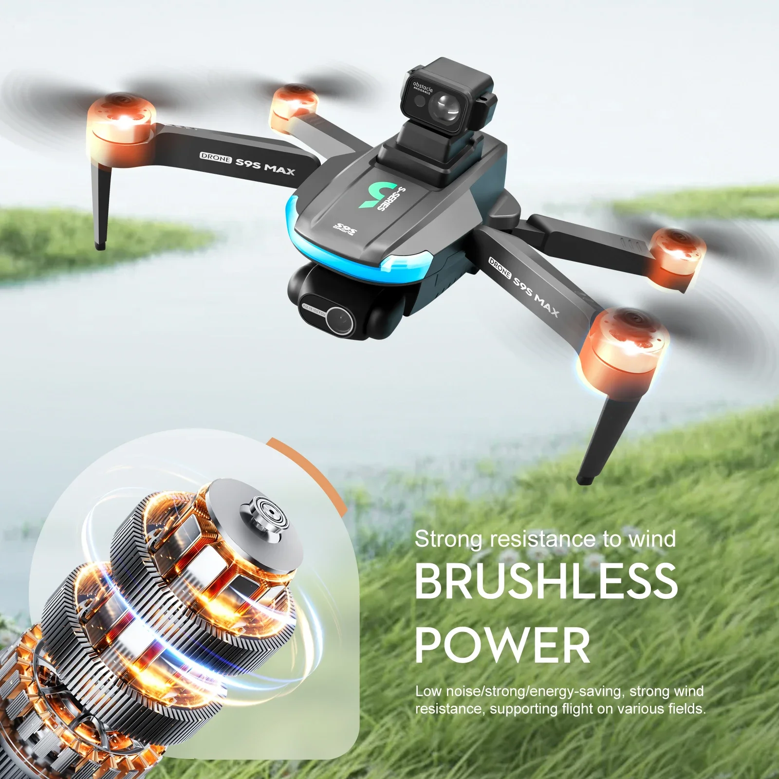 NEW S9S MAX MINI Drone 4K 2-Ax - Drone Battery Case ulasan dan harga