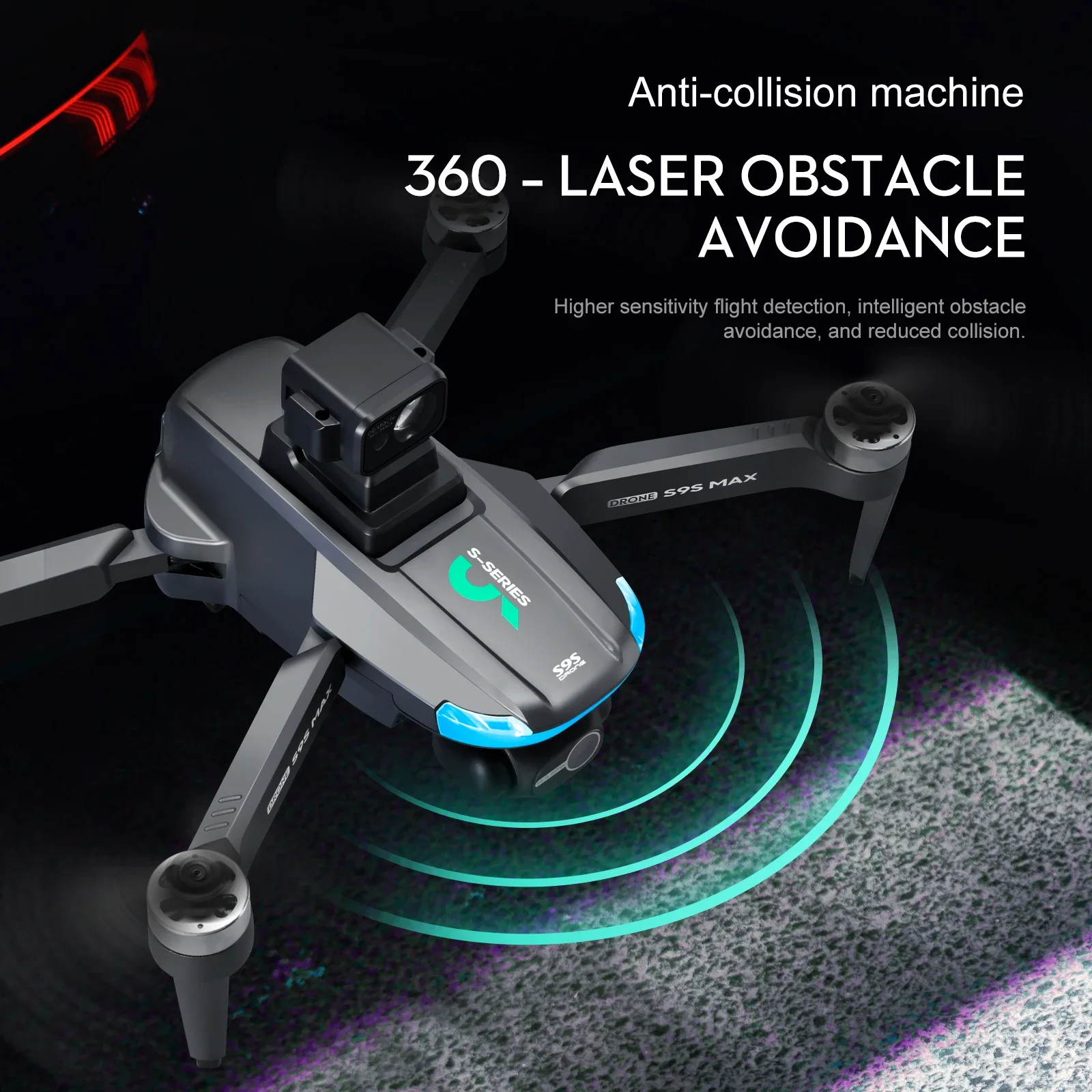 NEW S9S MAX MINI Drone 4K 2-Ax - Drone Battery Case ulasan dan harga