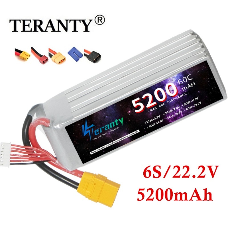 TERANTY 6S 5200mAh Lipo Batter - Drone Battery 6S ulasan dan harga