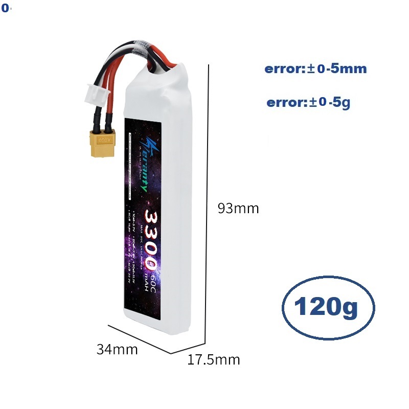 2S 7.4V LiPo Battery 3300mAh 6 - Drone Battery Lipo ulasan dan harga
