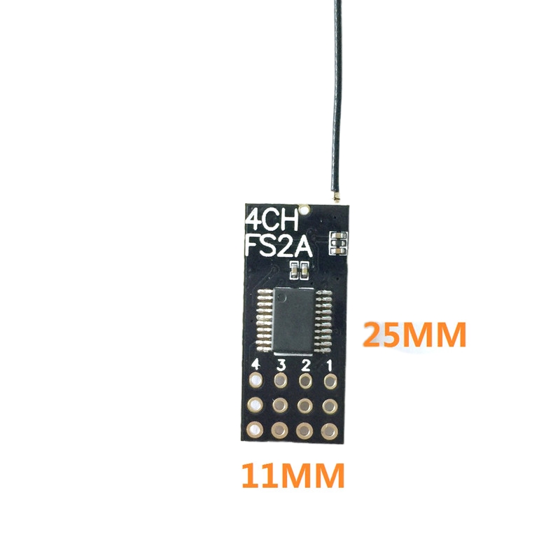 Flysky FS2A Mini Receiver 4CH  - Drone Battery Lipo ulasan dan harga