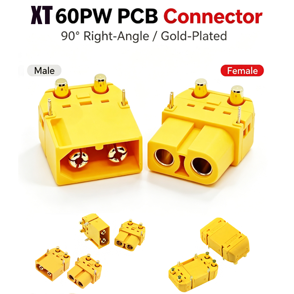 Amass XT60PW PCB Mount Connect - Drone Battery Connector ulasan dan harga
