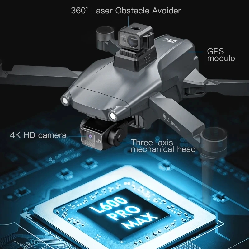 L600 PRO MAX GPS Drone Profess - Drone Battery Case ulasan dan harga