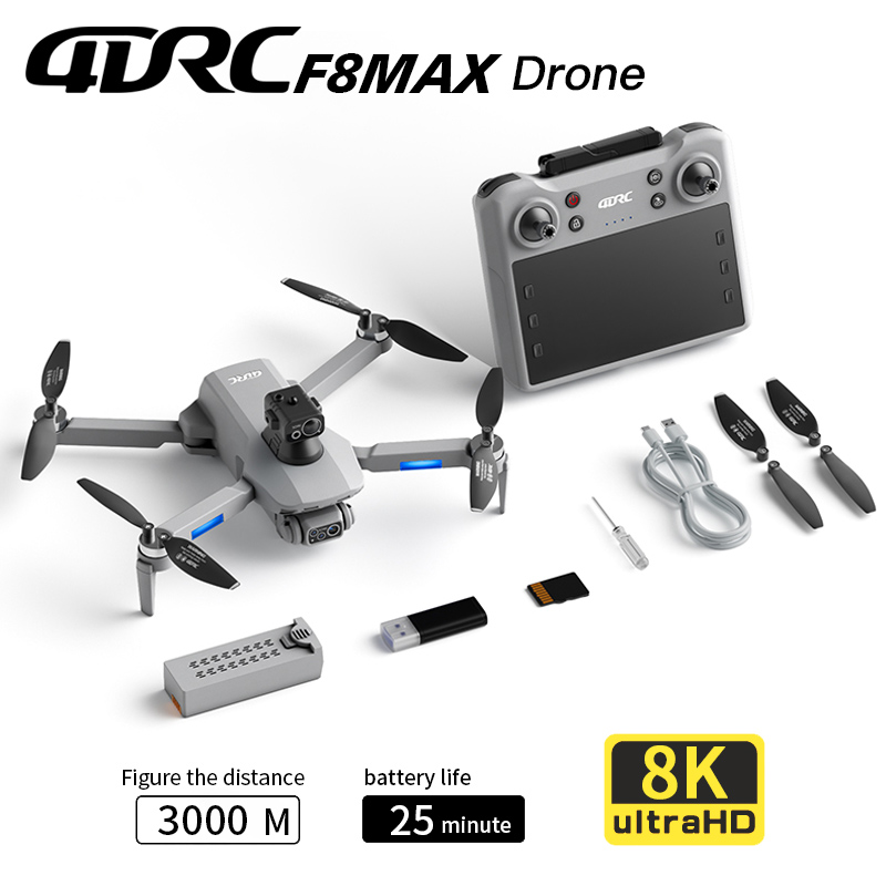 F8 MAX GPS Drone Professional  - Drone Battery Case ulasan dan harga