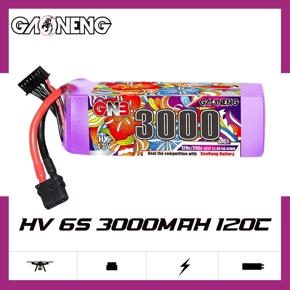 GNB Lipo Battery 6S 22.8V 3000 - Drone Battery Lipo ulasan dan harga