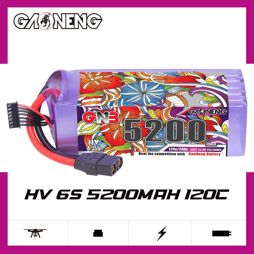 GNB Lipo Battery 6S 22.8V 3000 - Drone Battery Lipo ulasan dan harga