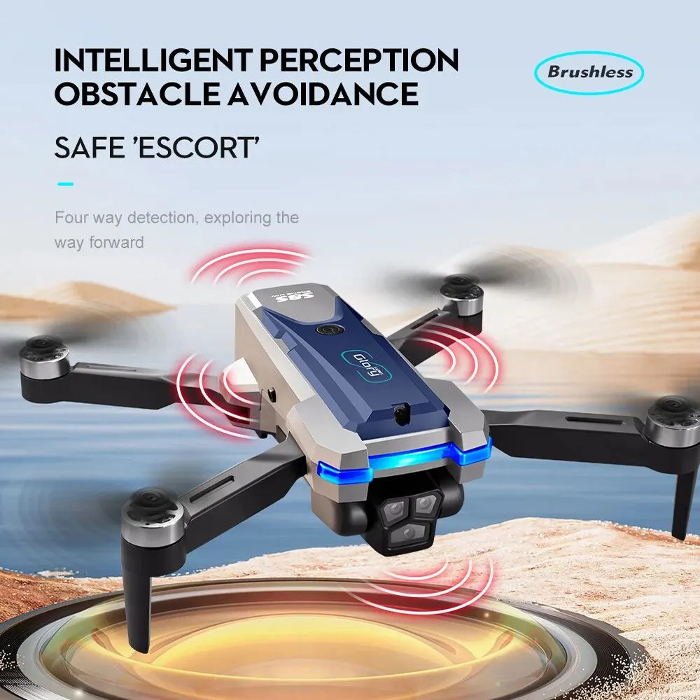 S8S GPS Drone 5G Wifi 8K HD Du - Drone Battery Case ulasan dan harga